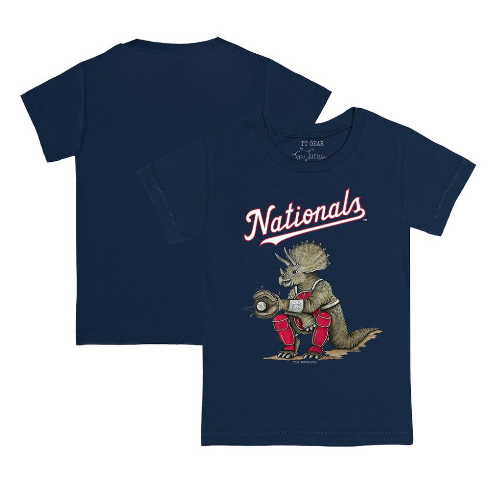 Washington Nationals Tiny Turnip Youth Triceratops T-Shirt Lifestyle