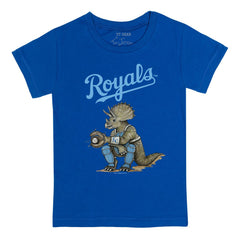 Kansas City Royals Tiny Turnip Youth Triceratops T-Shirt Near Me