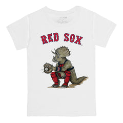Boston Red Sox Tiny Turnip Youth Triceratops T-Shirt discount