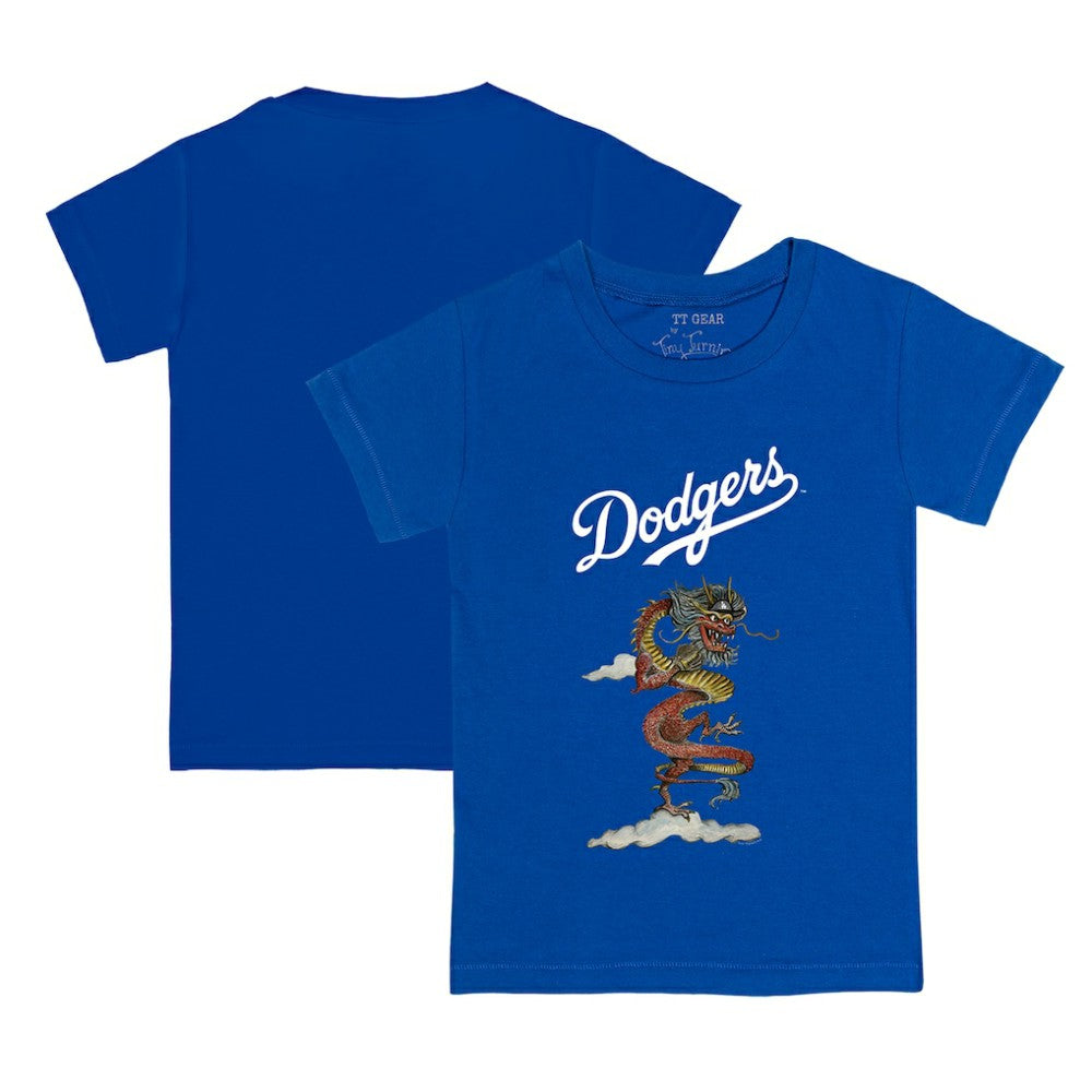 Los Angeles Dodgers Tiny Turnip Youth 2024 Year of the Dragon T-Shirt Clearance