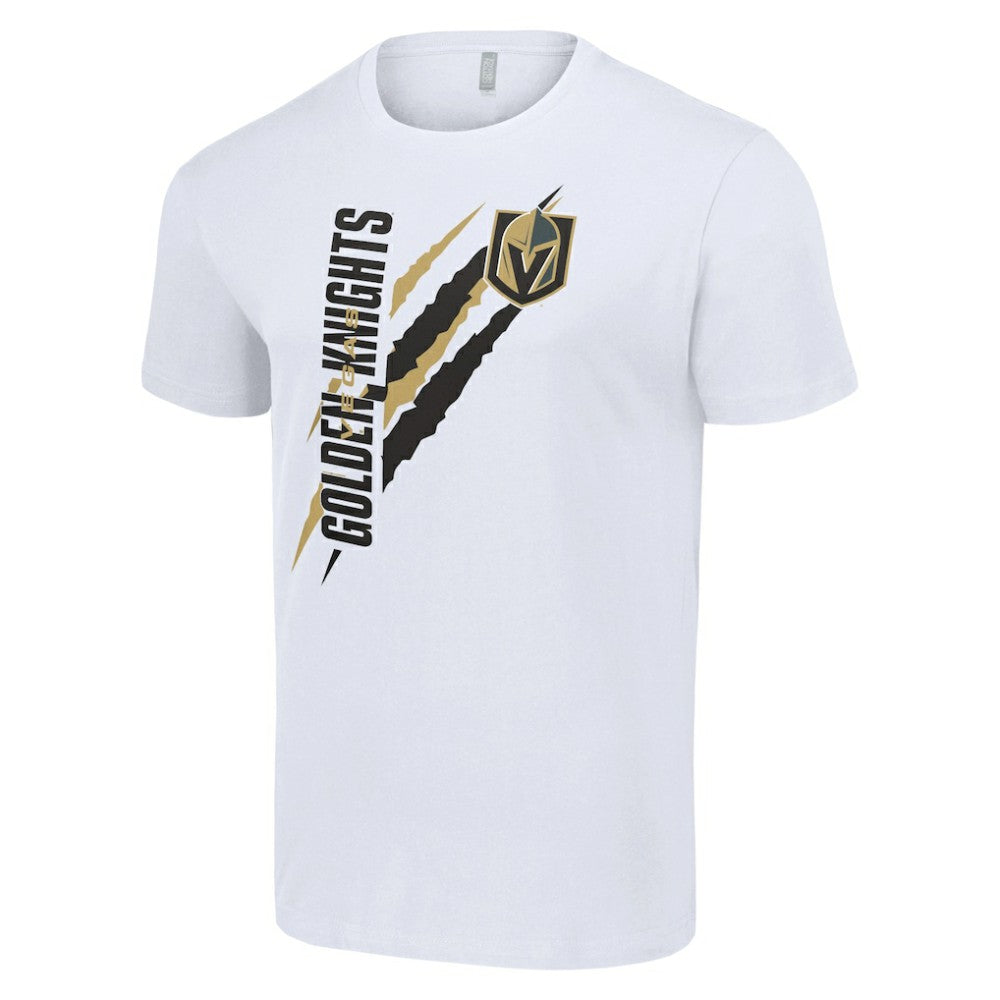 Vegas Golden Knights Starter Color Scratch T-Shirt White