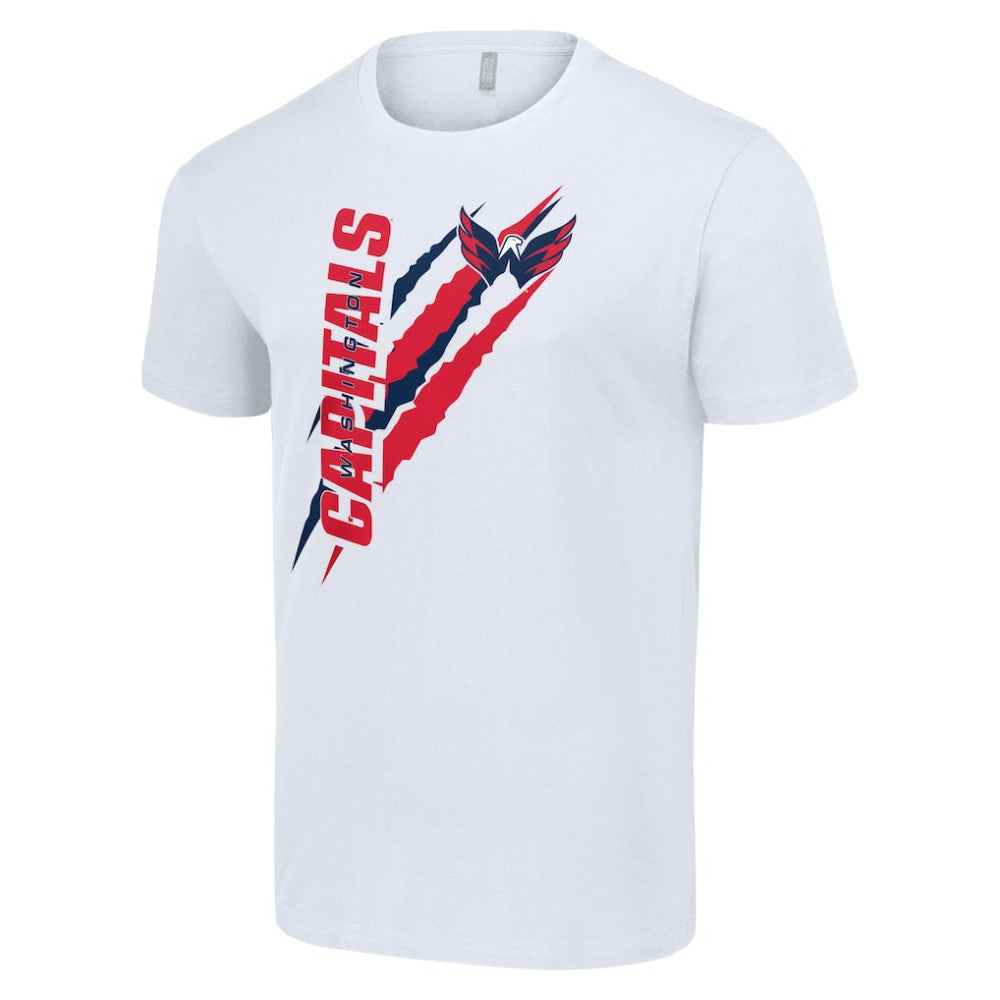 Washington Capitals Starter Color Scratch T-Shirt White