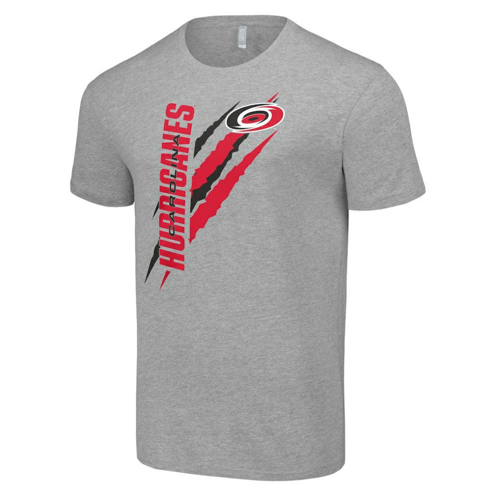 Carolina Hurricanes - Starter Color Scratch T-Shirt Heather Gray