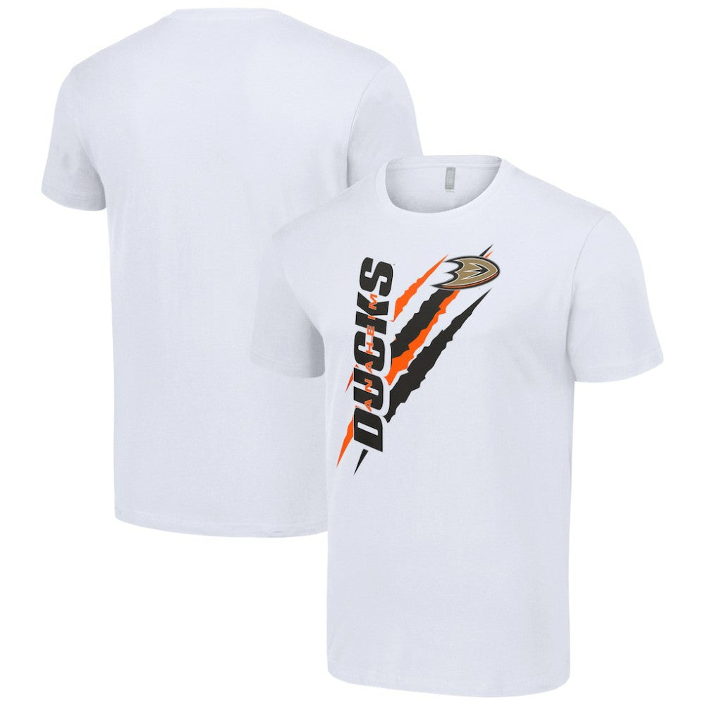 Anaheim Ducks - Starter Color Scratch T-Shirt White