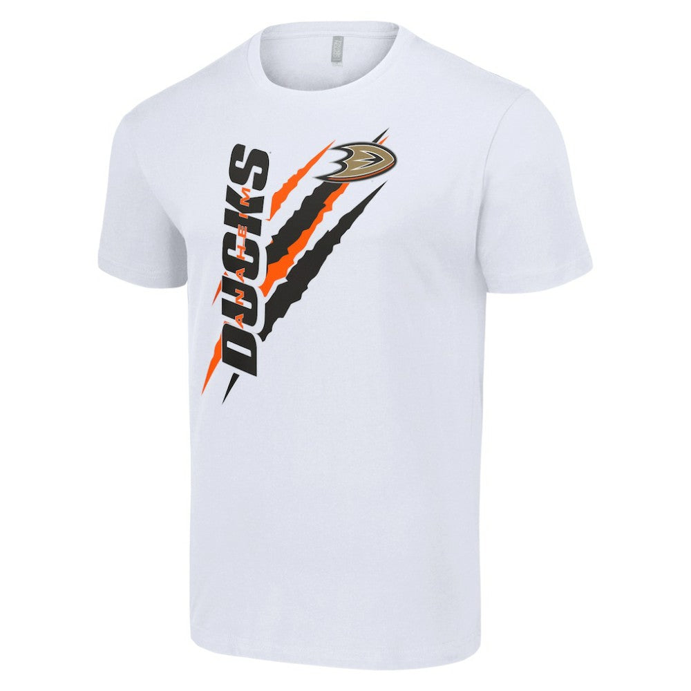 Anaheim Ducks - Starter Color Scratch T-Shirt White