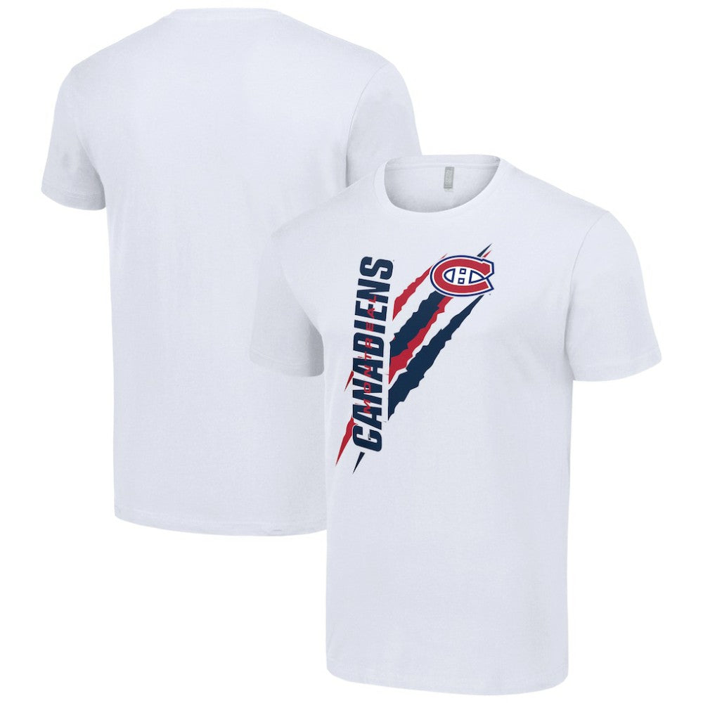 Montreal Canadiens - Starter Color Scratch T-Shirt White