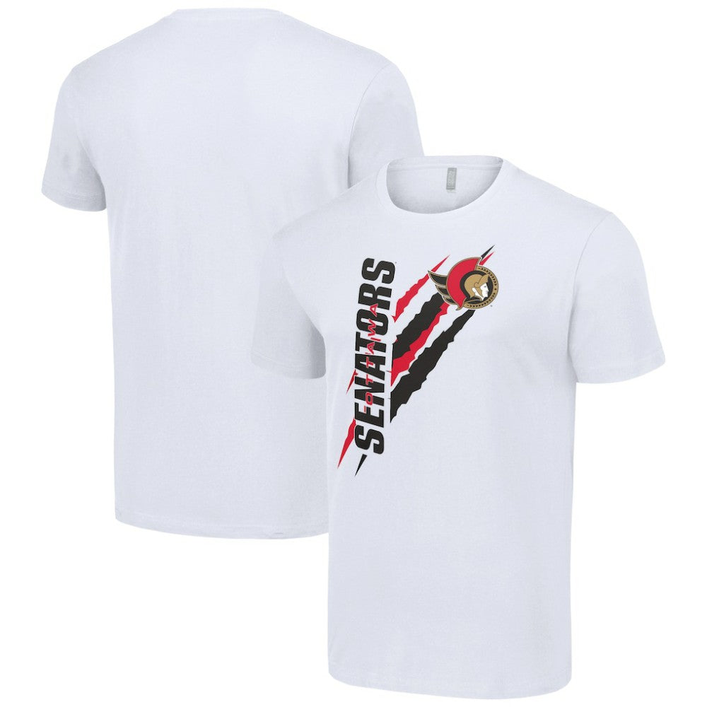 Ottawa Senators - Starter Color Scratch T-Shirt White