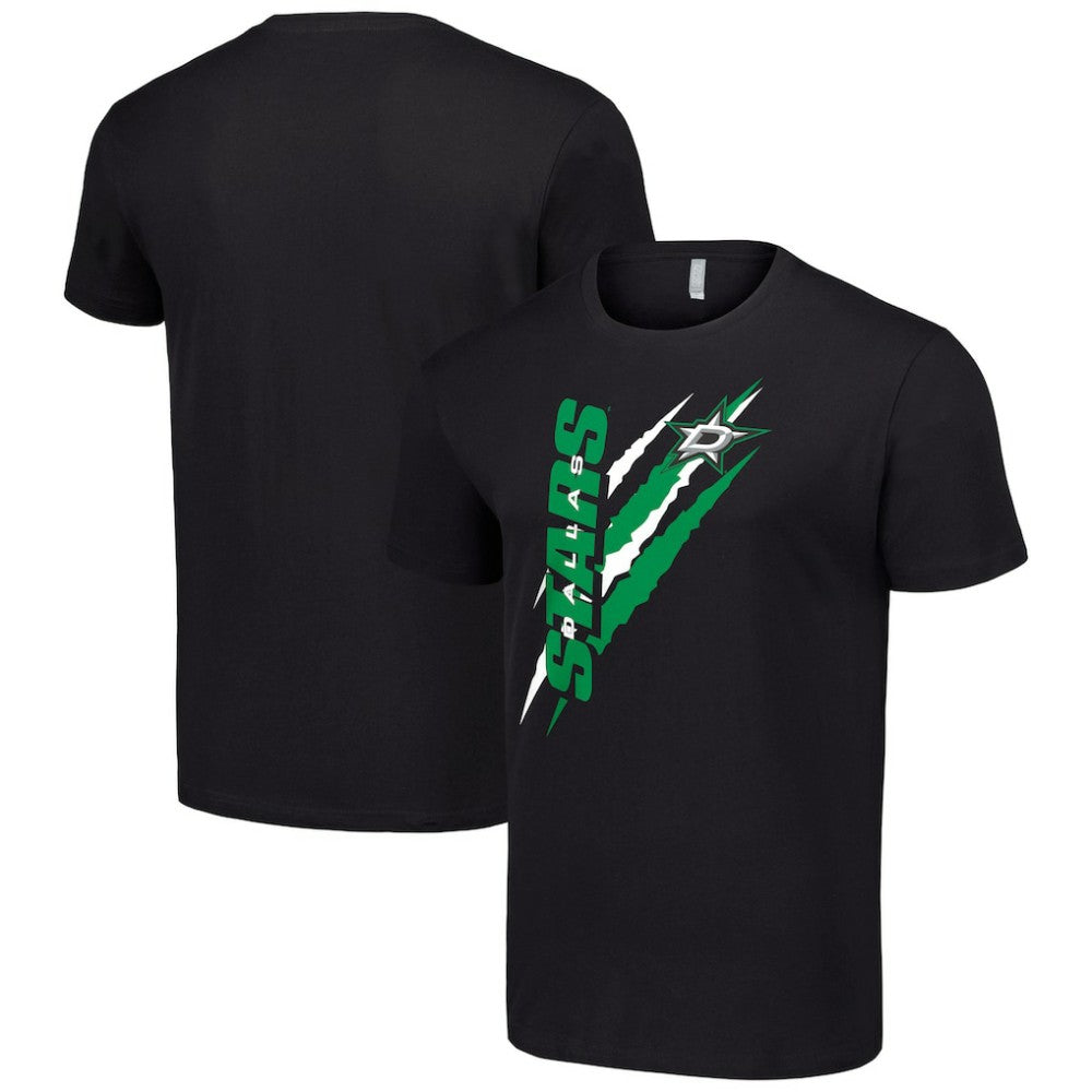Dallas Stars - Starter Color Scratch T-Shirt Black