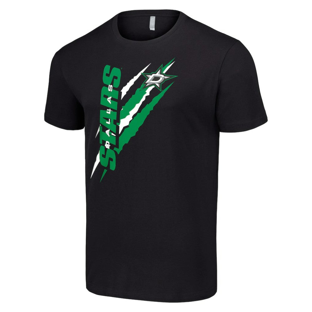 Dallas Stars - Starter Color Scratch T-Shirt Black