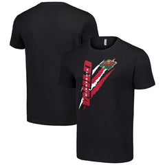 Minnesota Wild - Starter Color Scratch T-Shirt Black