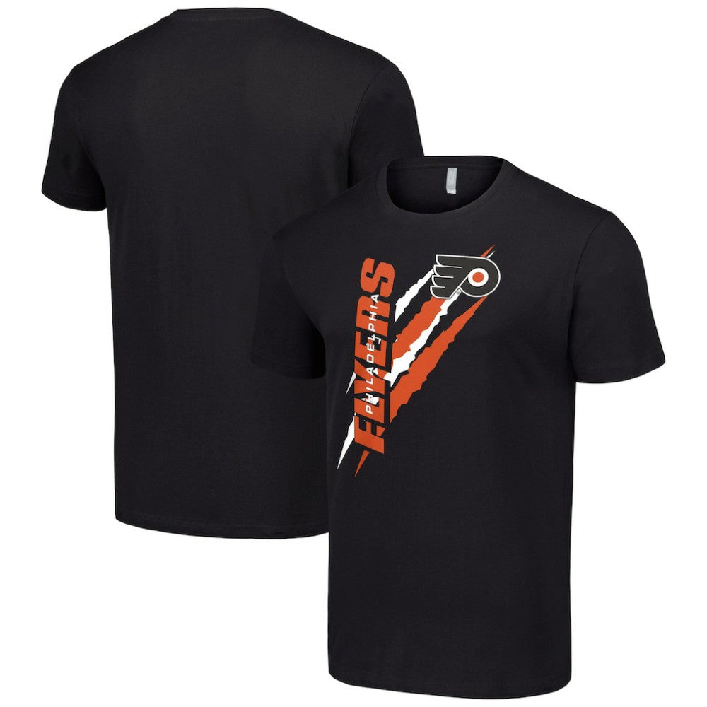 Philadelphia Flyers - Starter Color Scratch T-Shirt Black