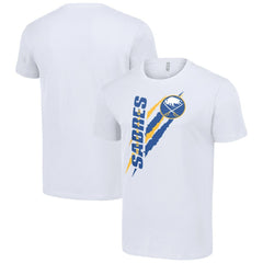 Buffalo Sabres - Starter Color Scratch T-Shirt White