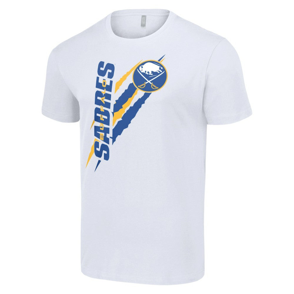 Buffalo Sabres - Starter Color Scratch T-Shirt White