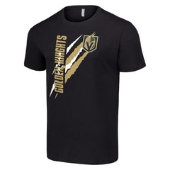 Vegas Golden Knights Starter Color Scratch T-Shirt Black