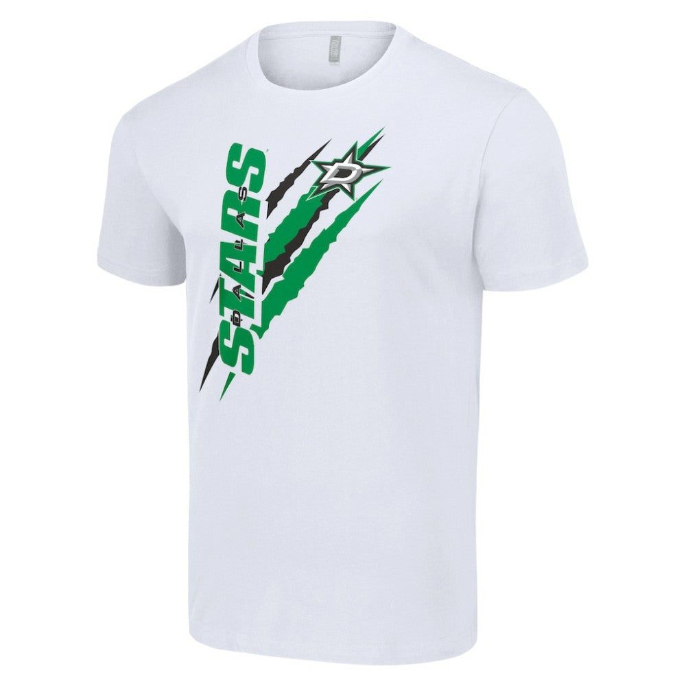 Dallas Stars - Starter Color Scratch T-Shirt White