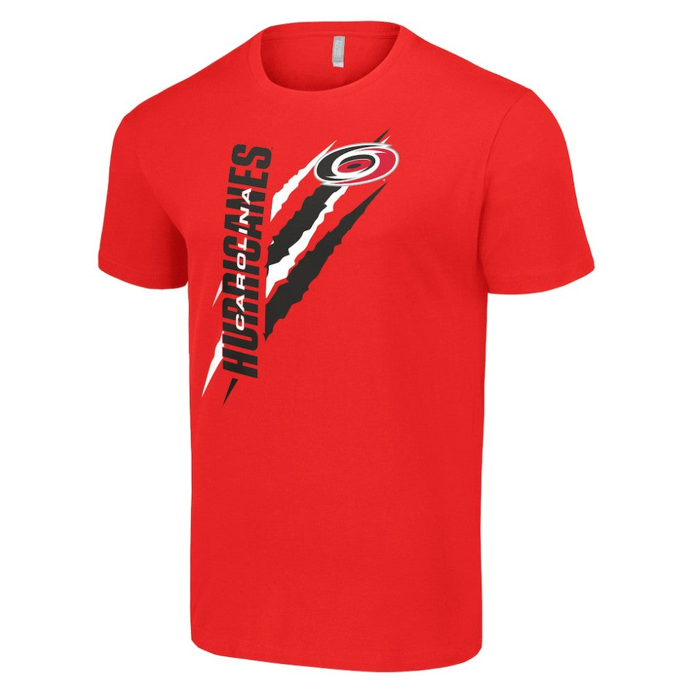 Carolina Hurricanes - Starter Color Scratch T-Shirt Red