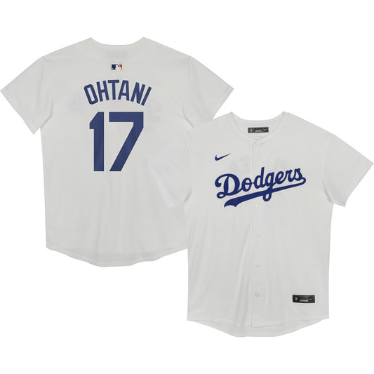 Shohei Ohtani Los Angeles Dodgers Nike Preschool Home Game Player Jersey - White | MLB Jerseys