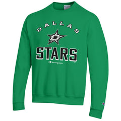 Dallas Stars - Champion Eco Powerblend Crewneck Sweatshirt Kelly Green