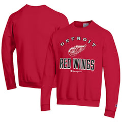 Detroit Red Wings - Champion Eco Powerblend Crewneck Sweatshirt Red