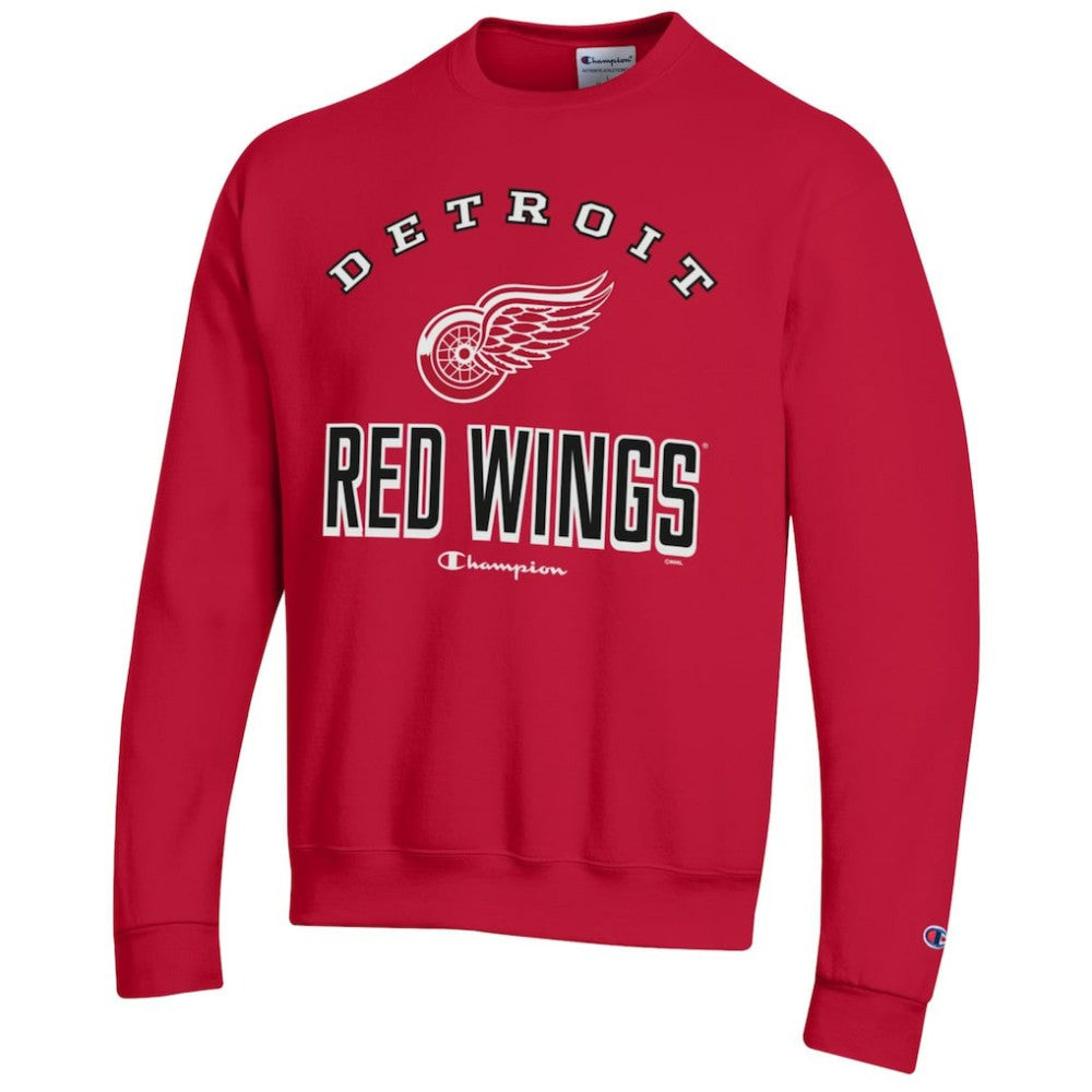 Detroit Red Wings - Champion Eco Powerblend Crewneck Sweatshirt Red