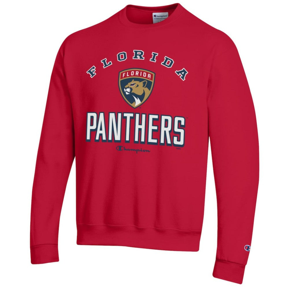 Florida Panthers - Champion Eco Powerblend Crewneck Sweatshirt Red