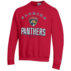 Florida Panthers - Champion Eco Powerblend Crewneck Sweatshirt Red