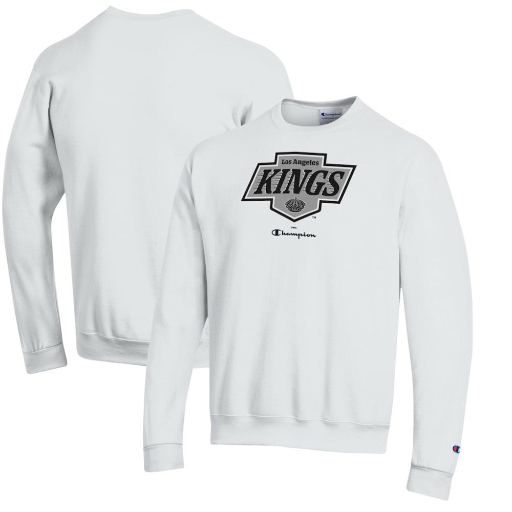Los Angeles Kings - Champion Eco Powerblend Crewneck Sweatshirt White
