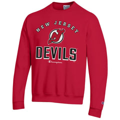 New Jersey Devils - Champion Eco Powerblend Crewneck Sweatshirt Red