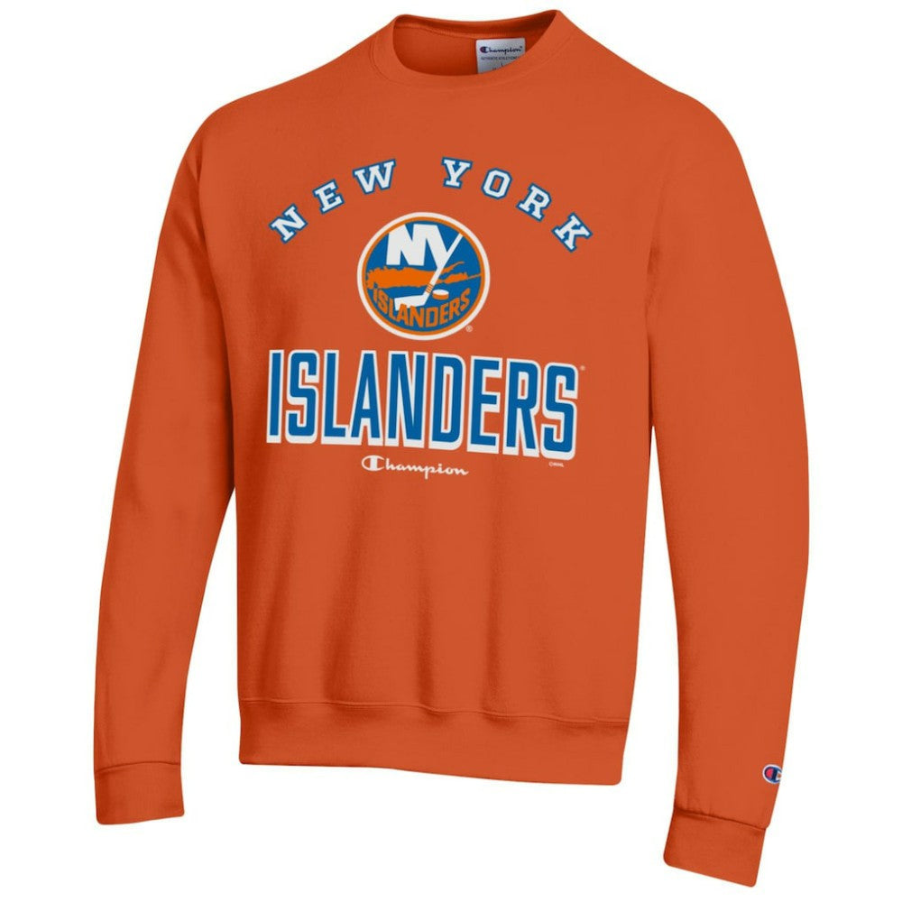 New York Islanders - Champion Eco Powerblend Crewneck Sweatshirt Orange