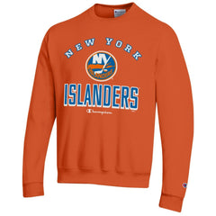 New York Islanders - Champion Eco Powerblend Crewneck Sweatshirt Orange