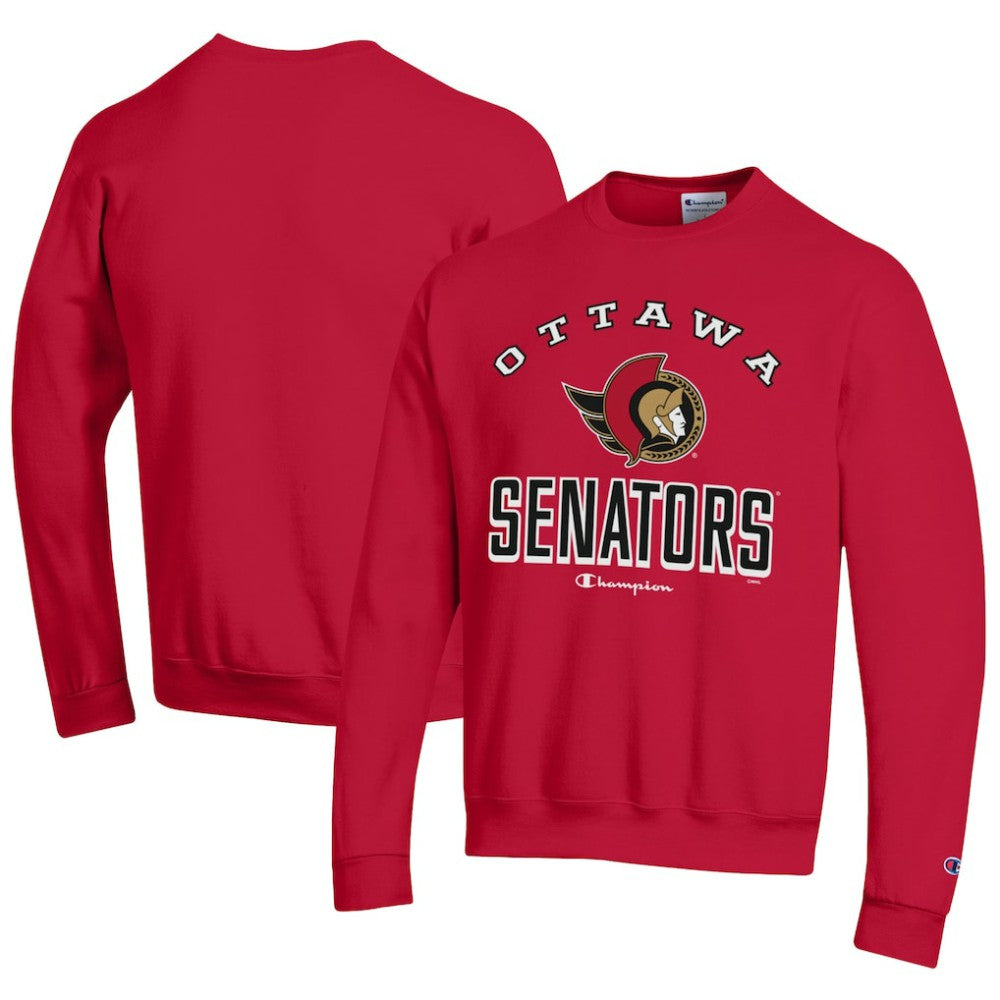 Ottawa Senators - Champion Eco Powerblend Crewneck Sweatshirt Red
