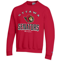 Ottawa Senators - Champion Eco Powerblend Crewneck Sweatshirt Red