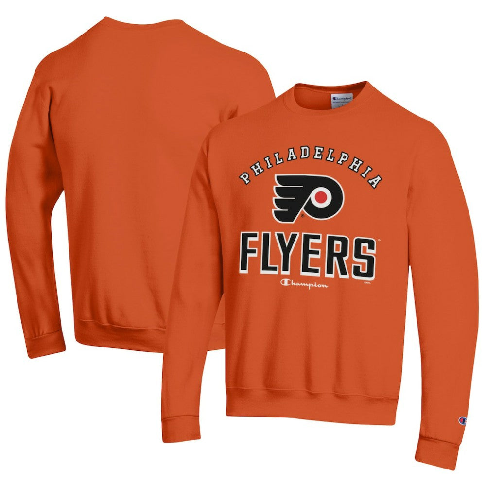 Philadelphia Flyers - Champion Eco Powerblend Crewneck Sweatshirt Orange