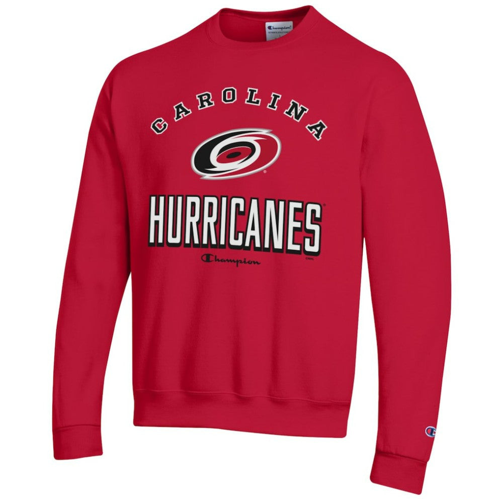 Carolina Hurricanes - Champion Eco Powerblend Crewneck Sweatshirt Red