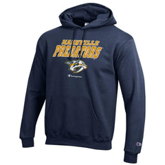 Nashville Predators - Champion Eco Powerblend Pullover Hoodie Navy