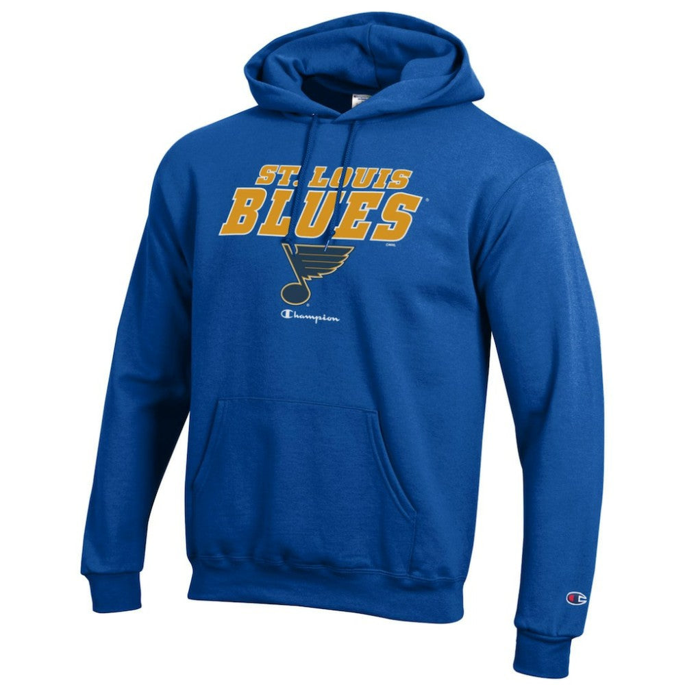 St. Louis Blues - Champion Eco Powerblend Pullover Hoodie Royal