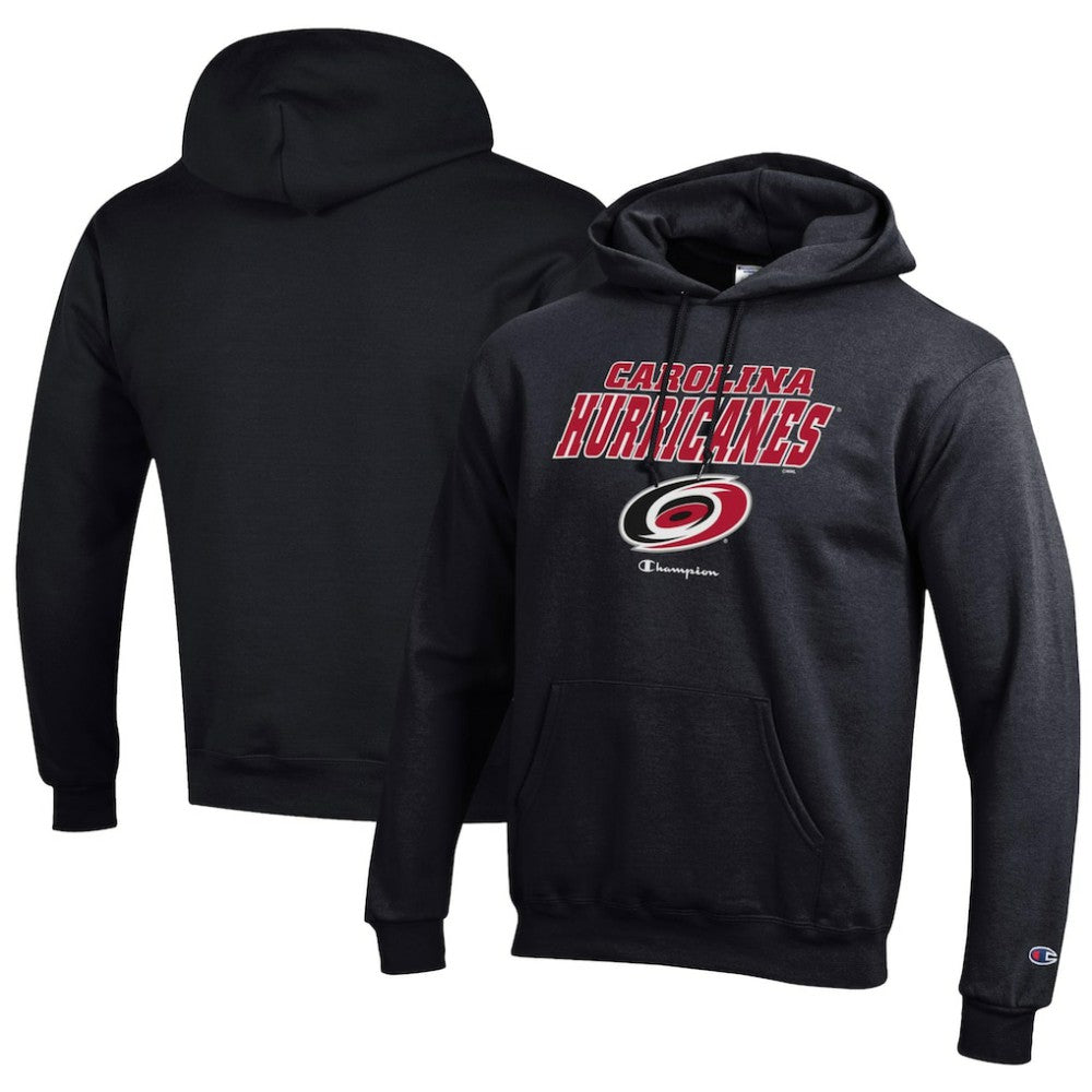 Carolina Hurricanes - Champion Eco Powerblend Pullover Hoodie Black