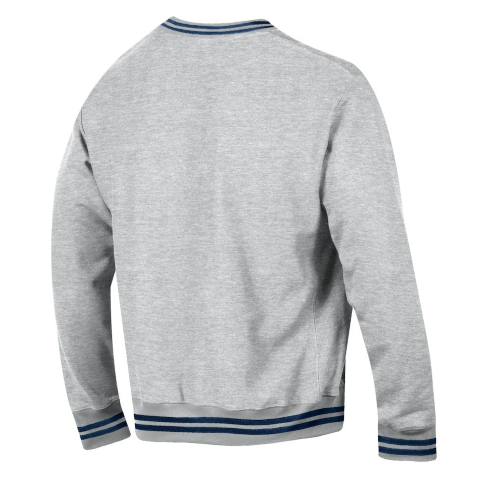 Toronto Maple Leafs - Champion Reverse Weave Yarn Dye Pullover Sweatshirt Heather Gray