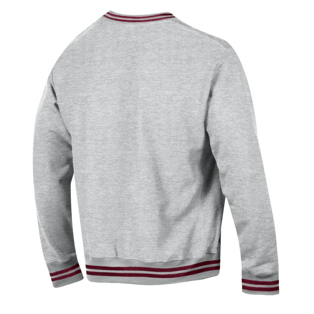 Colorado Avalanche - Champion Reverse Weave Yarn Dye Pullover Sweatshirt Heather Gray