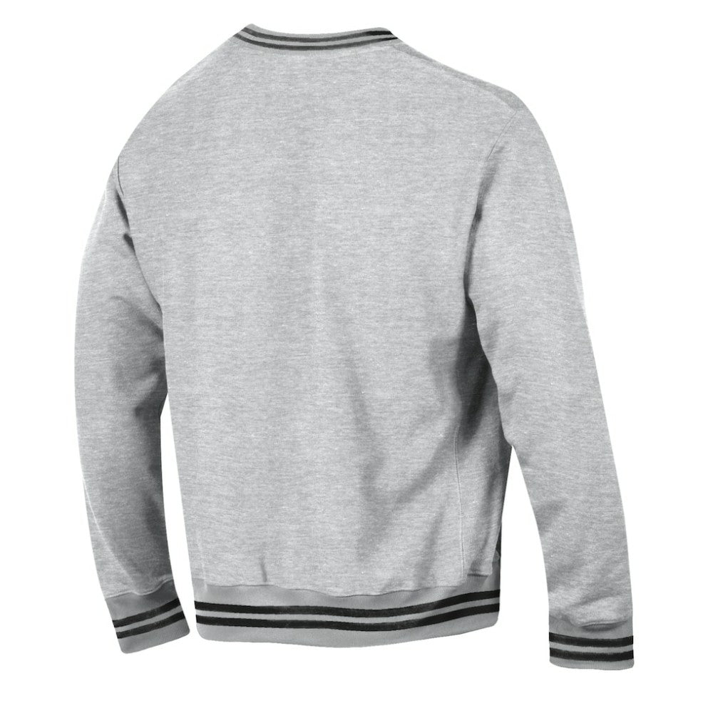 Dallas Stars - Champion Reverse Weave Yarn Dye Pullover Sweatshirt Heather Gray