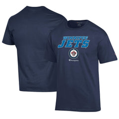 Winnipeg Jets - Champion Jersey T-Shirt Navy
