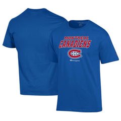 Montreal Canadiens - Champion Jersey T-Shirt Royal