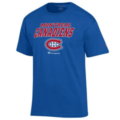 Montreal Canadiens - Champion Jersey T-Shirt Royal