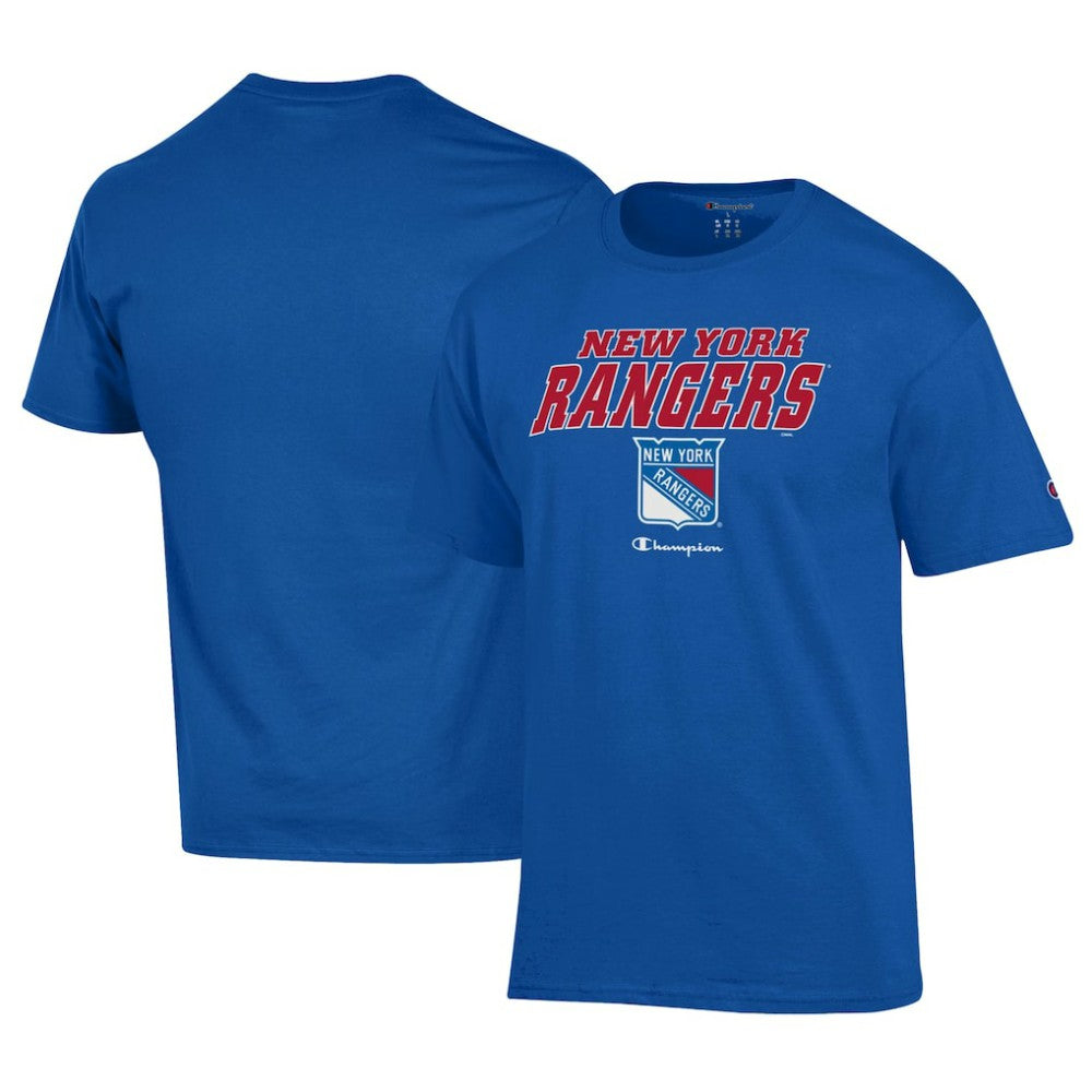 New York Rangers Champion Jersey T-Shirt Royal