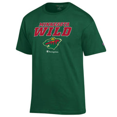 Minnesota Wild - Champion Jersey T-Shirt Hunter Green