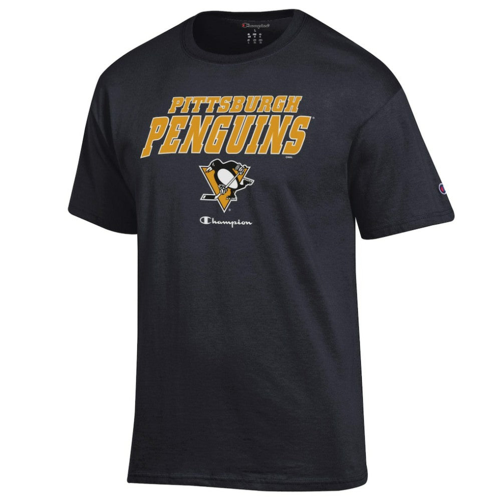 Pittsburgh Penguins Champion Jersey T-Shirt Black