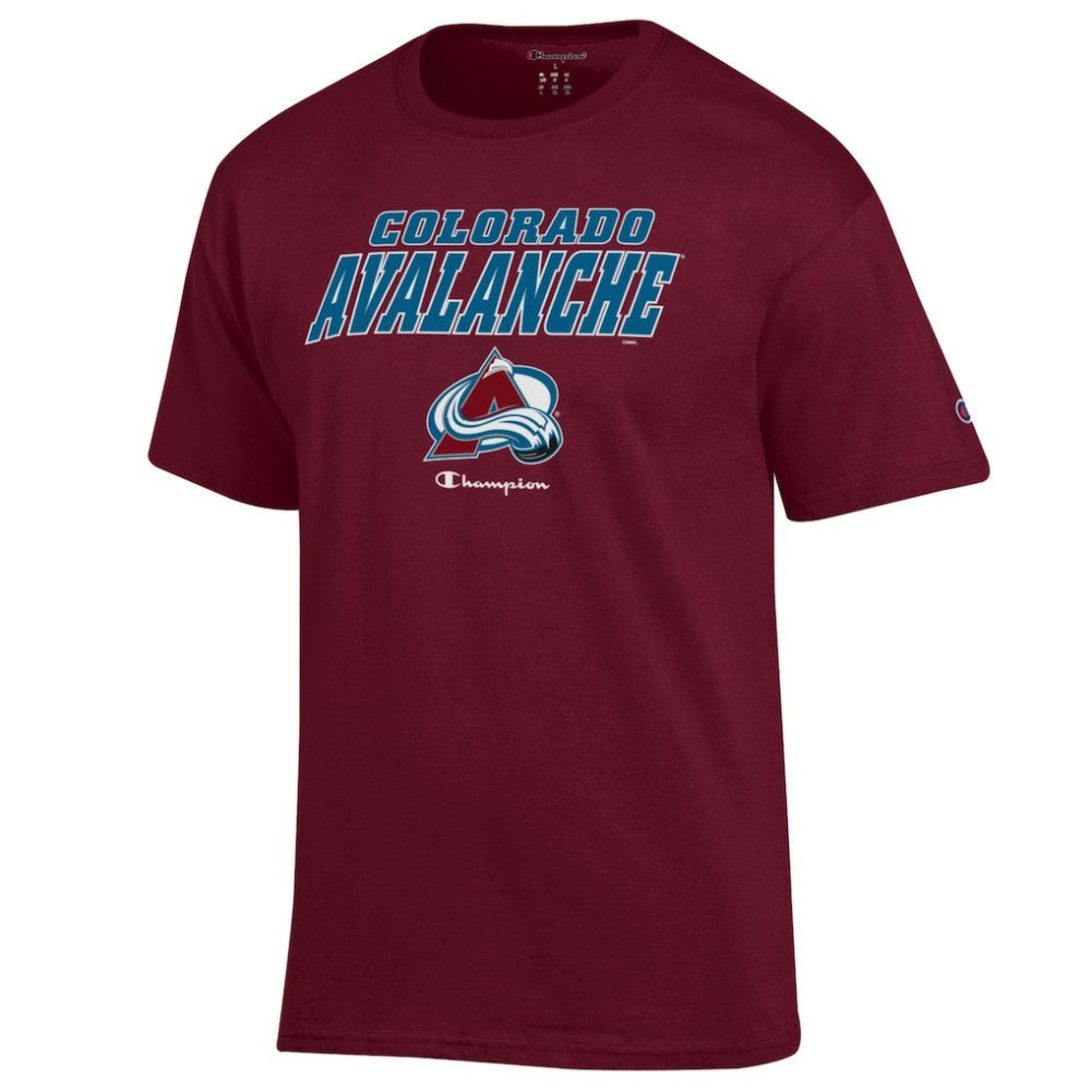Colorado Avalanche - Champion Jersey T-Shirt Burgundy