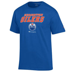 Edmonton Oilers - Champion Jersey T-Shirt Royal