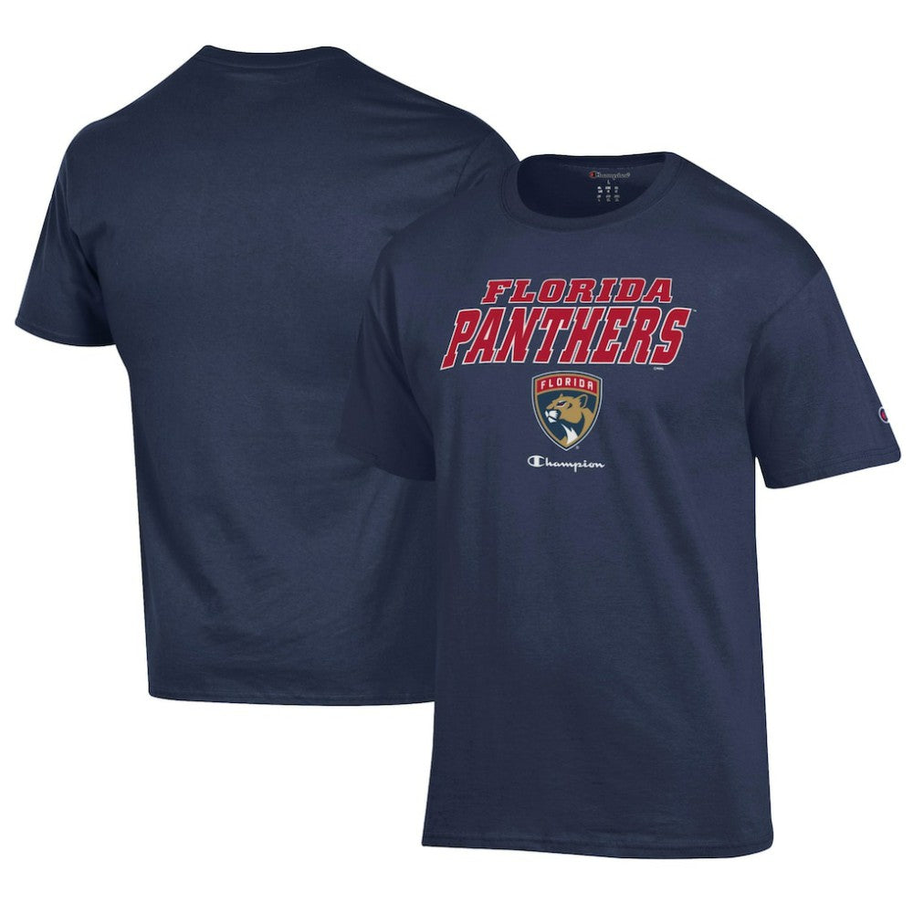 Florida Panthers - Champion Jersey T-Shirt Navy