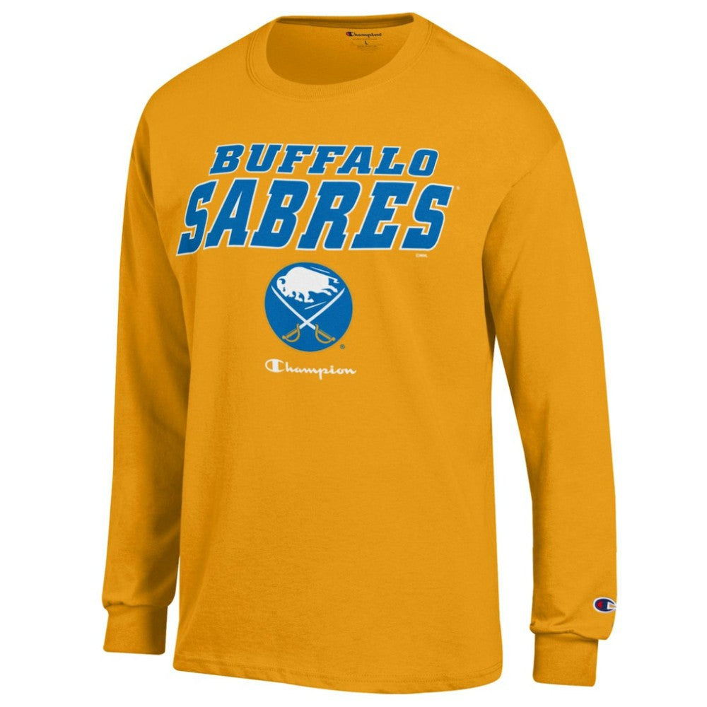 Buffalo Sabres - Champion Long-Sleeve Jersey T-Shirt Gold